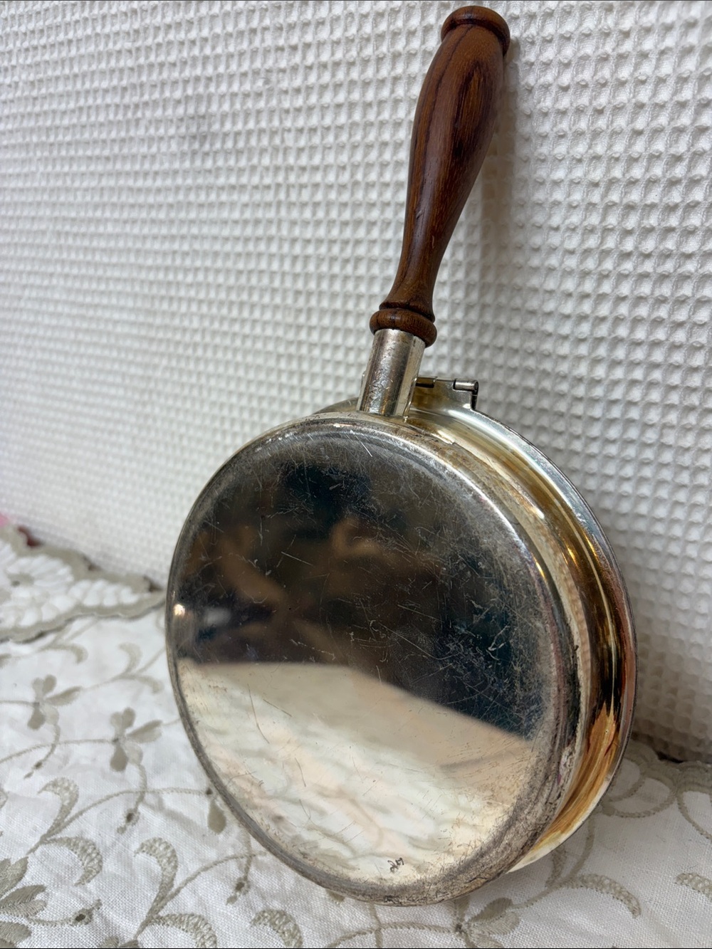 Silver plate, silent Butler/crumb catcher - Picture 6 of 7